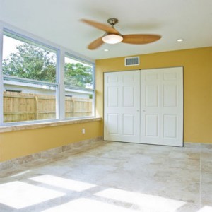 Interior Travertine Window Sill Replacement