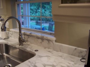 replacing marble windowsills