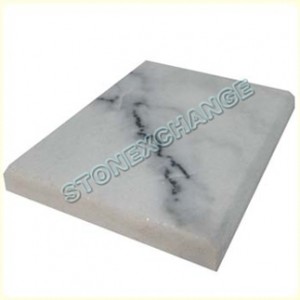 Nuevo White Carrara Thresholds- Standard Double Bevel
