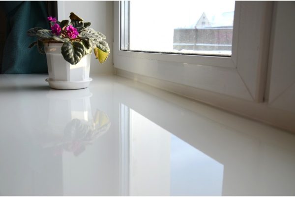 White Window Sill