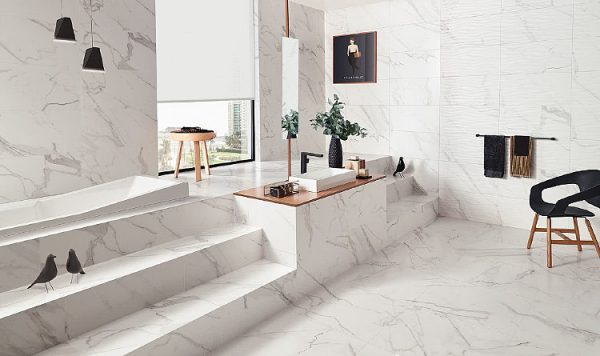 Neutral Marble Color to Maintain Easily