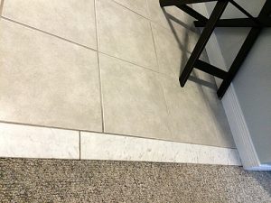 Seamless Marble Door Threshold