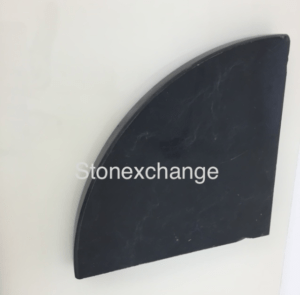 Black Marble Corner Shelf