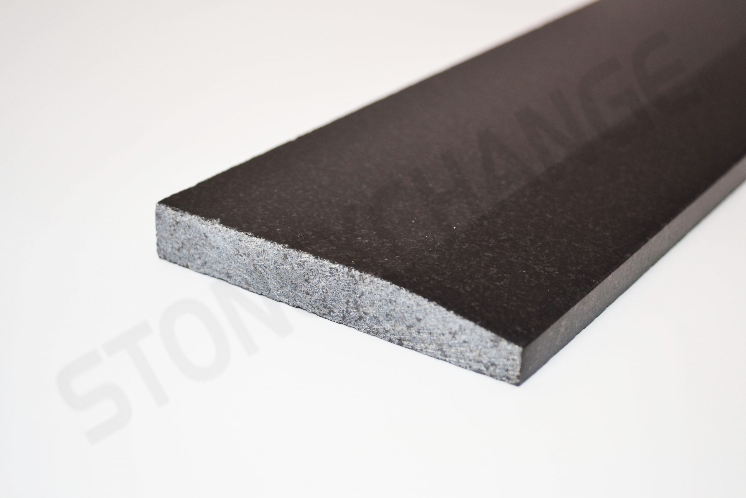 Absolute Black Granite Single Hollywood Threshold 4x36