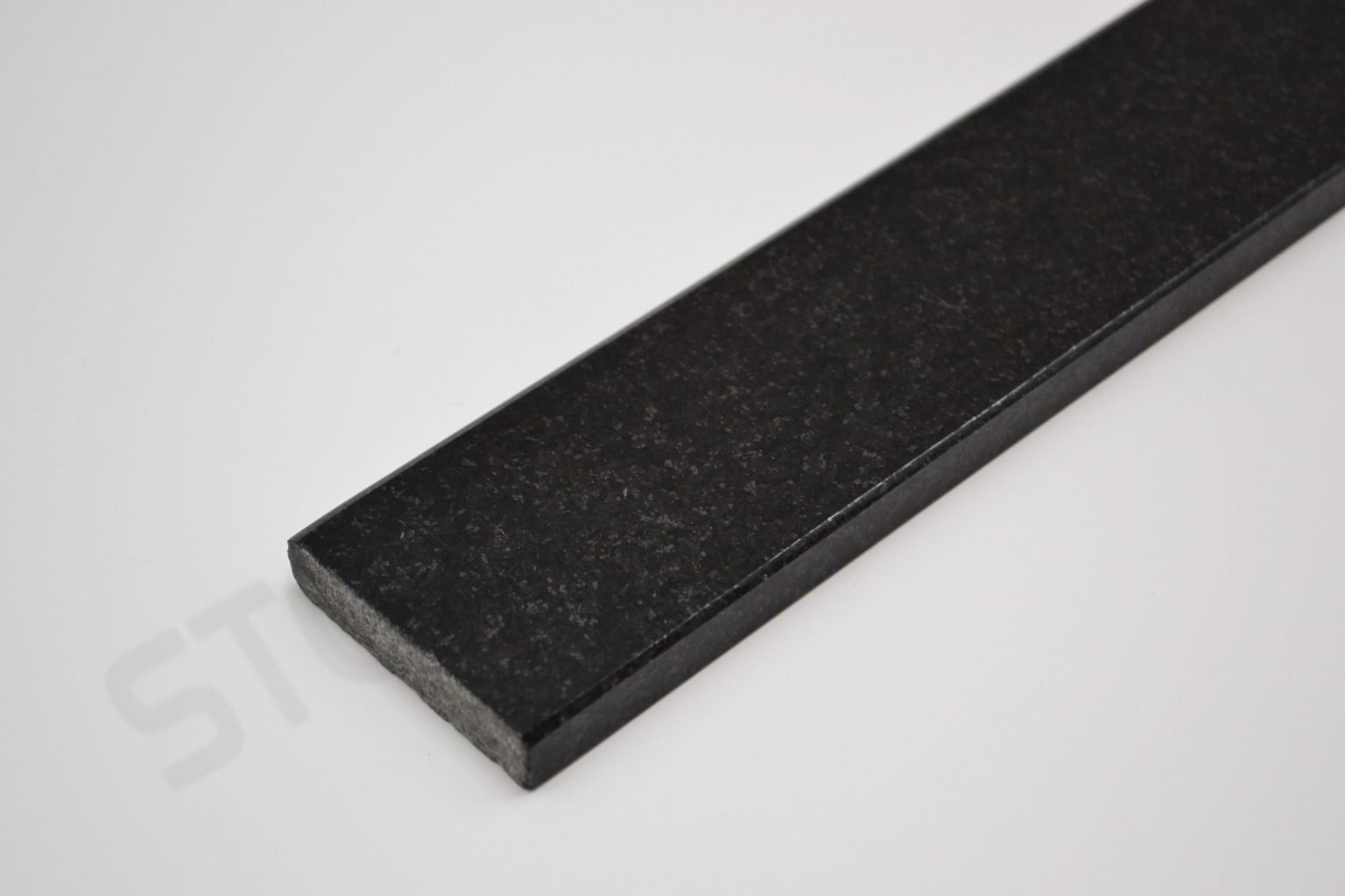 Absolute Black Granite Thresholds Standard Double Bevel STONEXCHANGE