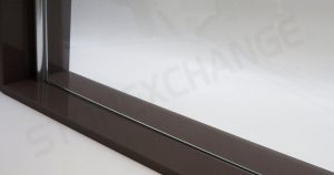 Concrete Gray Engineered Stone Shower Curb