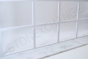 White Carrara Window Sill